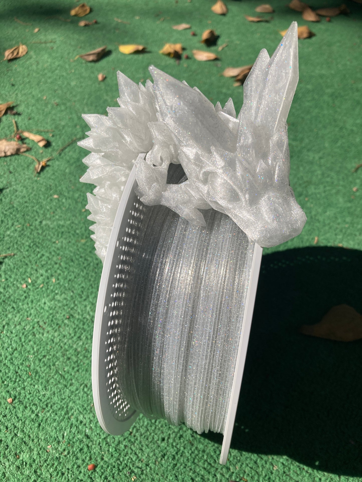 Rainbow Glitter Clear